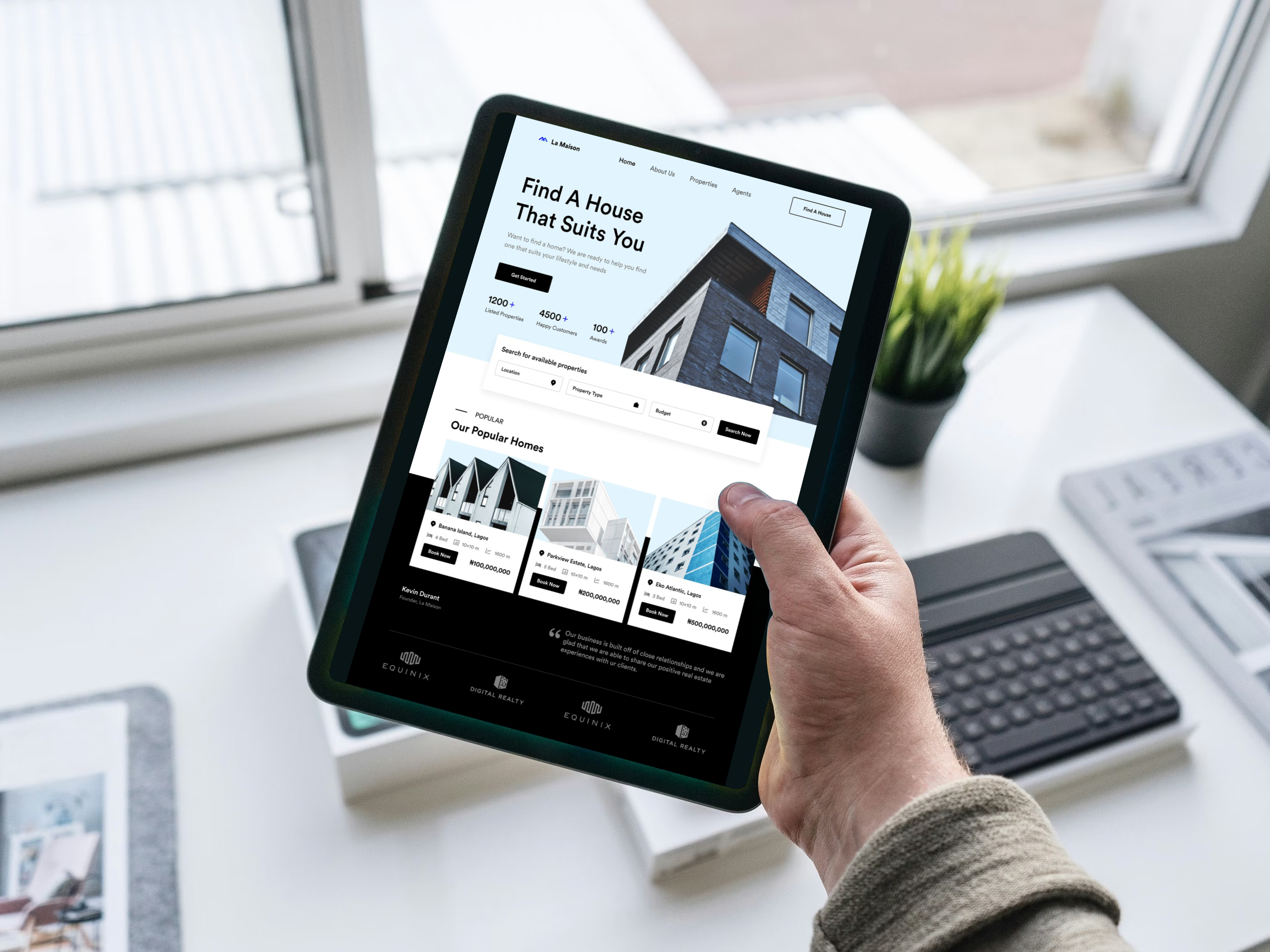 Real Estate Website
